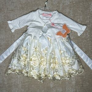 PINK BUTTERFLY DRESSES | Toddler dresses | Size 3m